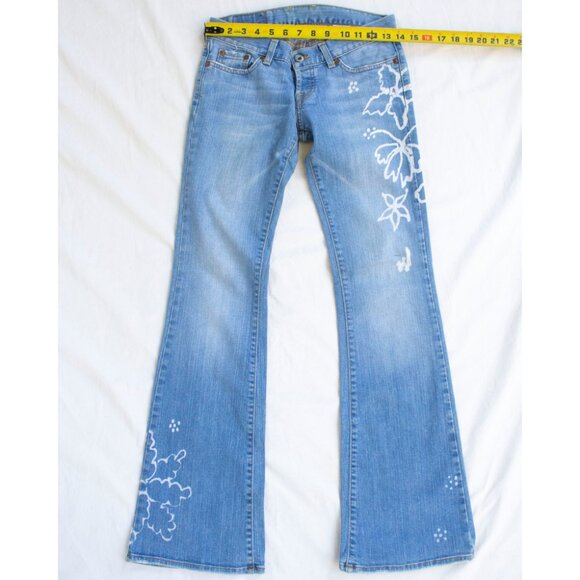 Lucky Brand Vintage Lil Maggie Floral Jeans - Picture 3 of 7